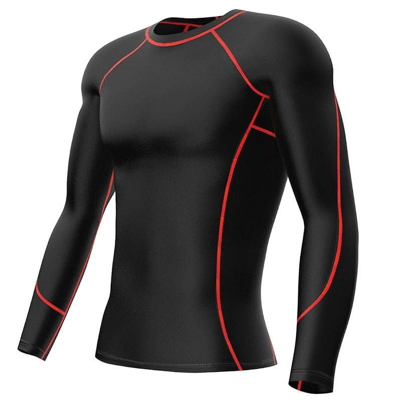 2-4.jpg Men Gym Compression Shirts - Image 1